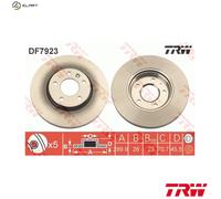 TRW DF7923 Brake disc