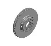 2x Brake disc Externally Vented 100.1231.20 ZIMMERMANN for AUDI 100 C4 Saloon