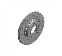 2x Brake disc Externally Vented 100.1239.52 ZIMMERMANN for AUDI A8 D2