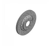 2x Brake disc Externally Vented 100.3311.52 ZIMMERMANN for VW AUDI