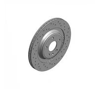 2x Brake disc Externally Vented 100.3334.52 ZIMMERMANN for AUDI Q5 A5 A4 B8