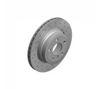 2x Brake disc Externally Vented 150.3432.52 ZIMMERMANN for BMW X3