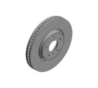 2x Brake disc Externally Vented 200.2544.20 ZIMMERMANN for INFINITI M FX G Coupe