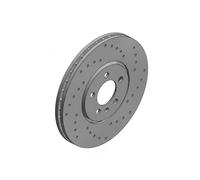 ZIMMERMANN Brake Disc 600.3202.52 Externally Vented Front Pair - Fits VW Passat B3/B4