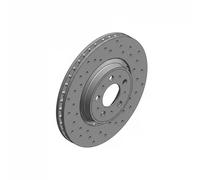 2x Brake disc Externally Vented 610.3716.52 ZIMMERMANN for VOLVO S80 I V70 Mk II
