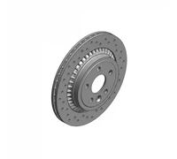 2x Brake disc Externally Vented 610.3718.52 ZIMMERMANN for VOLVO XC60 I SUV