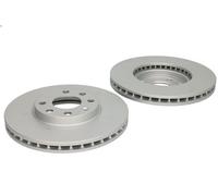 2X Brake disc FERODO DDF1041C for OPEL ZAFIRA A MPV (T98) 2 1999-2005