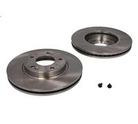 2X Brake disc FERODO DDF1239 for HYUNDAI GALLOPER I 3 1991-1998