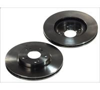 2X Brake disc FERODO DDF1539 for HONDA FR-V (BE) 2 2005-2006