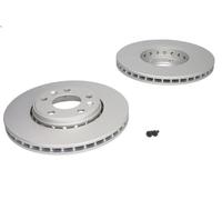 2X Brake disc FERODO DDF1726C for RENAULT LAGUNA III (BT0/1) 2 2008-2015