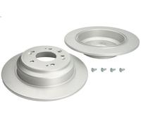 2X Brake disc FERODO DDF1778C for HONDA ACCORD VIII (CU) 2 2008-2015