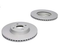 2X Brake disc FERODO DDF1780C for TOYOTA YARIS (_P9_) 1 2005-2011