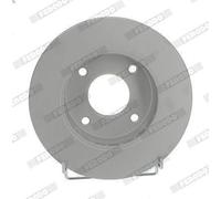 2X Brake disc FERODO DDF2134C for NISSAN NV200 Van 1.5 2010-2013