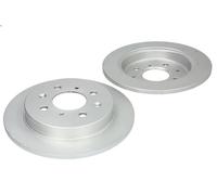 2x FERODO DDF2244C Brake Discs Rear Axle Braking Solid Fits Honda Jazz 3