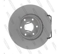 2X Brake disc FERODO DDF2742C for RENAULT ALASKAN 2.3 2017-