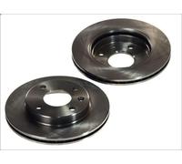 2X Brake disc FERODO DDF766 for FORD KA (RB_) 1.3 1996-2002
