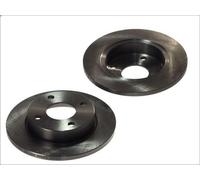 2X Brake disc FERODO DDF845 for FORD KA (RB_) 1.3 1996-2008