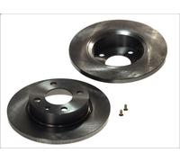 2X Brake disc FERODO DDF875 for SKODA FAVORIT (781) 1.3 1989-1994