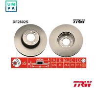 2X BRAKE DISC FOR BMW 7/E32/Sedan/E38 5/E39 ALPINA B10 M70B50 5.0L M73B54 5.4L