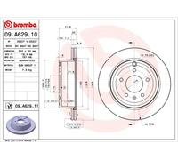 BREMBO 09.A629.11 Brake disc