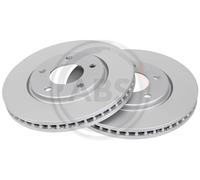 2x Brake Disc for CHRYSLER DODGE:CARAVAN,VOYAGER IV,RAM VAN Van,VOYAGER Mk III