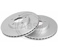 2x Brake Disc for FORD VOLVO:C30,V50,C-MAX,S40 II,C-MAX II 274509 1223663