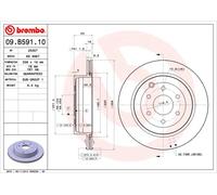 Brembo Brake Discs 10470096A