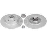 A.B.S. COATED Brake disc 18140C 260 8 5 114,3 solid Coated RENAULT: MEGANE 3 Coupe, MEGANE 3 Grandtour, MEGANE 3