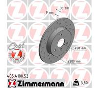 2x Brake Disc for SMART:FORTWO Coupe,CROSSBLADE,CITY-COUPE,ROADSTER,CABRIO,
