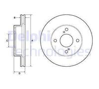 2x Brake Disc for SUZUKI:CELERIO 55311-84M00 5531184M00000