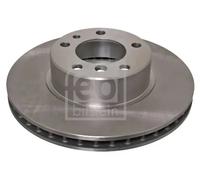 2x Brake disc Front Axle internally vented 01714 FEBI BILSTEIN for BMW 5 7