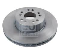 febi bilstein 08128 Brake Disc (1 Brake Disc) Front, Internally Ventilated, No. of Holes 5
