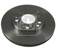 2x Brake Discs Pair Vented fits MERCEDES 190 W201 2.3 Front 86 to 91 M102.985