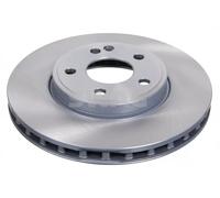 2x Brake disc Front Axle internally vented 10 94 3861 SWAG for MERCEDES-BENZ