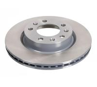 2x Brake disc Front Axle internally vented 105713 FEBI BILSTEIN for PEUGEOT