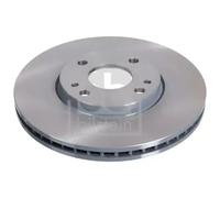 2x Brake disc Front Axle internally vented 105717 FEBI BILSTEIN for FORD