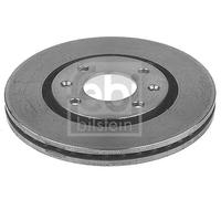2x Brake disc Front Axle internally vented 10678 FEBI BILSTEIN for PEUGEOT 406