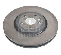 Febi Bilstein Brake Disc 107220 – Vented Front for Jaguar F-Pace & Range Rover Velar