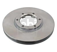 2x Brake disc Front Axle internally vented 10750 FEBI BILSTEIN for OPEL ISUZU