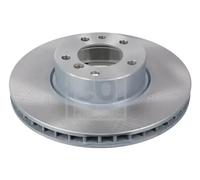 2x Brake disc Front Axle internally vented 10751 FEBI BILSTEIN for BMW 7 8 5