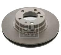2x Brake disc Front Axle internally vented 10752 FEBI BILSTEIN for BMW 7