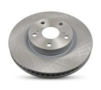 2x Brake disc Front Axle internally vented 108384 FEBI BILSTEIN for TOYOTA LEXUS