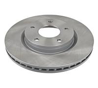 2x Brake disc Front Axle internally vented 108396 FEBI BILSTEIN for NISSAN JUKE