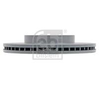 2x Brake disc Front Axle internally vented 108404 FEBI BILSTEIN for TOYOTA