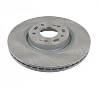 2x Brake disc Front Axle internally vented 108408 FEBI BILSTEIN for KIA HYUNDAI