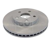 2x Brake disc Front Axle internally vented 108527 FEBI BILSTEIN for TOYOTA