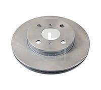 2x Brake disc Front Axle internally vented 108537 FEBI BILSTEIN for TOYOTA