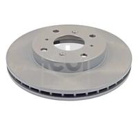 2x Brake disc Front Axle internally vented 108538 FEBI BILSTEIN for HONDA CR-V I