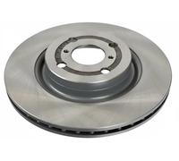 2x Brake disc Front Axle internally vented 108540 FEBI BILSTEIN for TOYOTA