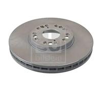 2x Brake disc Front Axle internally vented 108556 FEBI BILSTEIN for LEXUS LS GS